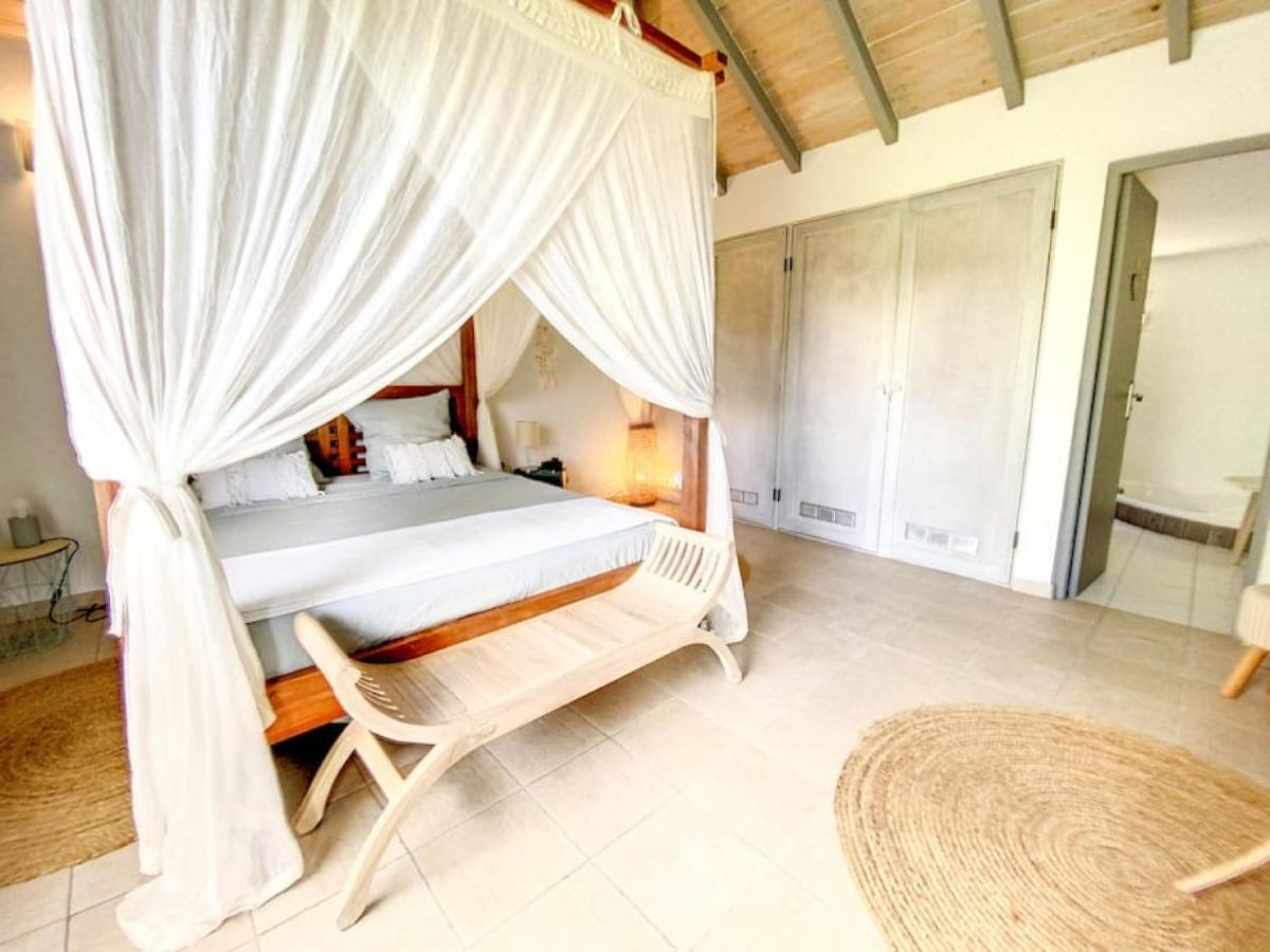 Aquamarine, Private Room In Villa Casa Blue Pool Sea View Koolbaai Kültér fotó